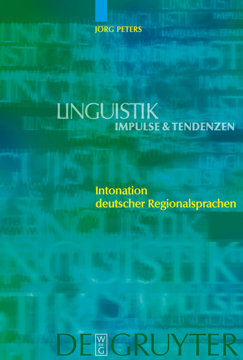 Intonation deutscher Regionalsprachen - J&ouml;rg Peters