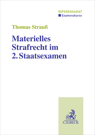Materielles Strafrecht im 2. Staatsexamen