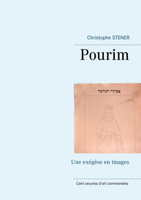 Pourim - Christophe Stener