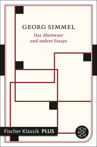 Das Abenteuer und andere Essays