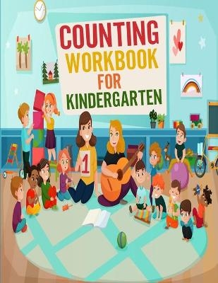 Counting activity book for kindergarten