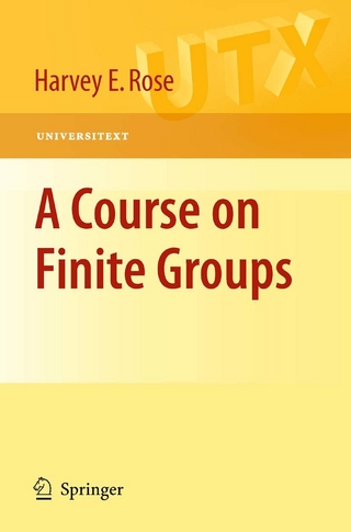 Course on Finite Groups