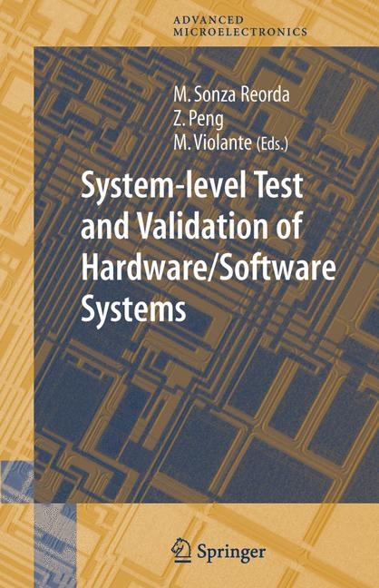 System-level Test and Validation of Hardware/Software Systems - 