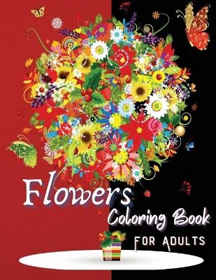 Flowers Coloring Book For Adults