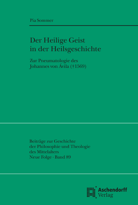 Der Heilige Geist in der Heilsgeschichte - Pia Sommer