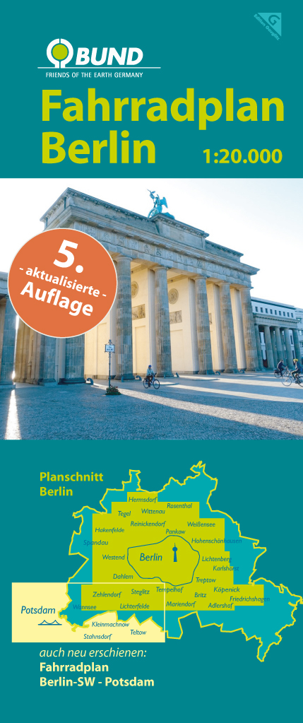 Fahrradplan Berlin - Tilo Sch&uuml;tz