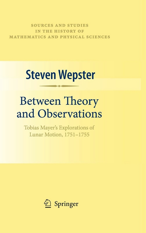 Between Theory and Observations -  Steven Wepster