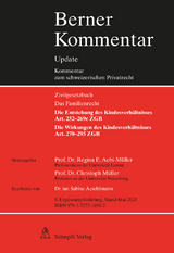 Kindesrecht, Art. 252&ndash;295 ZGB, 8. Erg&auml;nzungslieferung - 