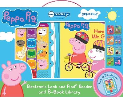 Peppa Pig: Me Reader Jr Electronic Look and Find Reader and 8-Book Library Sound Book Set -  Pi Kids
