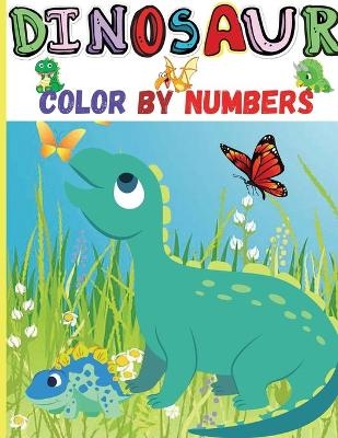 Dinosaur Color By Numbers - Virson Virblood