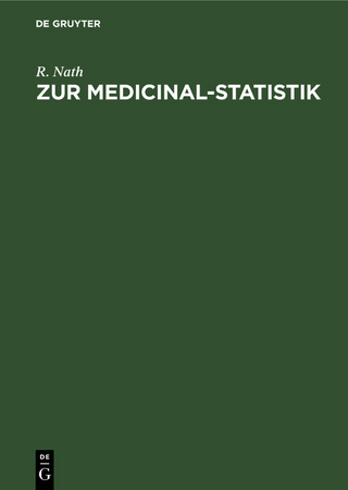 Zur Medicinal-Statistik