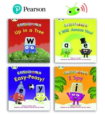 Learn to Read at Home with Bug Club Phonics Alphablocks: Phase 5 - Year 1, term 2 (4 fiction books) - Caroline Harris, Catherine Baker, Joe Elliot