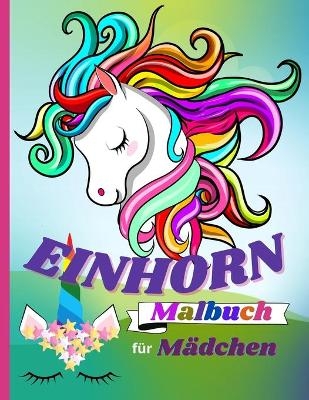 EINHORN Malbuch für Mädchen