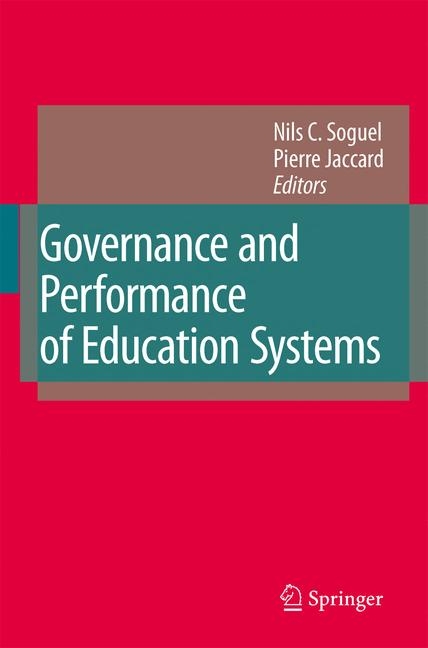 Governance and Performance of Education Systems - 