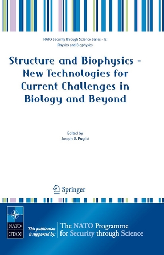 Structure and Biophysics - New Technologies for Current Challenges in Biology and Beyond