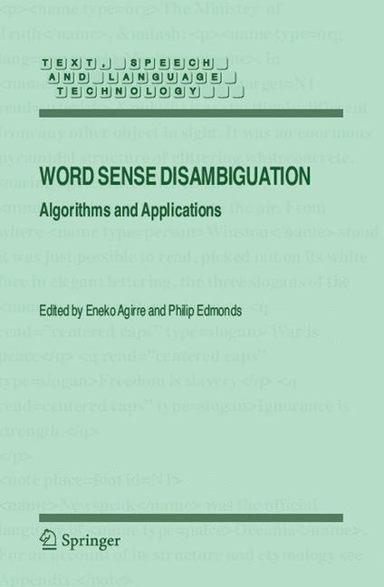 Word Sense Disambiguation - 