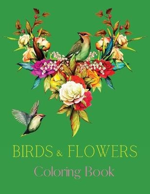 Birds & Flowers Coloring Book - Sven Humbot