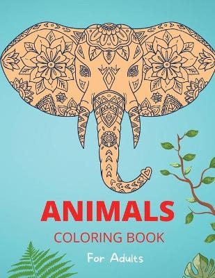 Animal Coloring Book for Adults