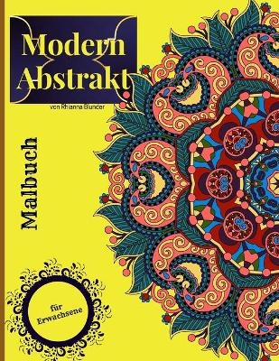 Moderne abstrakte Färbung Buch für Erwachsene