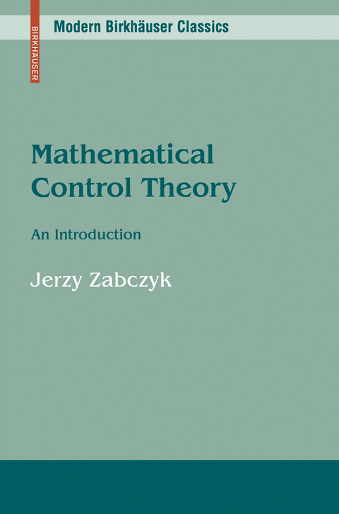 Mathematical Control Theory -  Jerzy Zabczyk