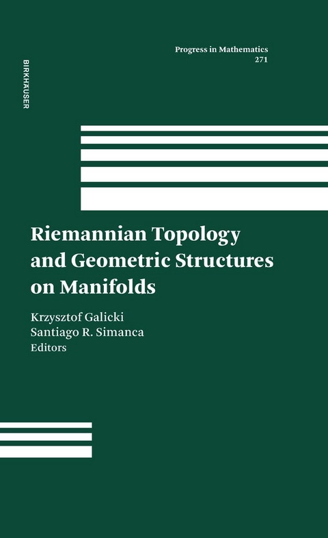 Riemannian Topology and Geometric Structures on Manifolds - 