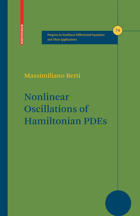 Nonlinear Oscillations of Hamiltonian PDEs - Massimiliano Berti