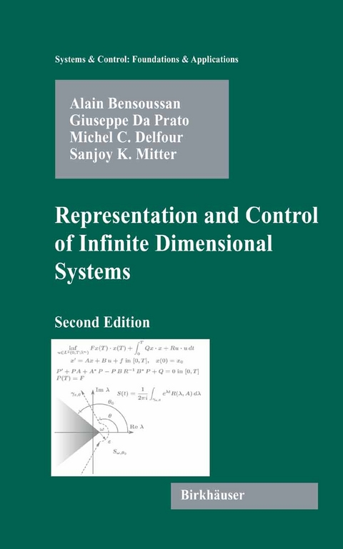 Representation and Control of Infinite Dimensional Systems -  Alain Bensoussan,  Michel C. Delfour,  Sanjoy K. Mitter,  Giuseppe Da Prato