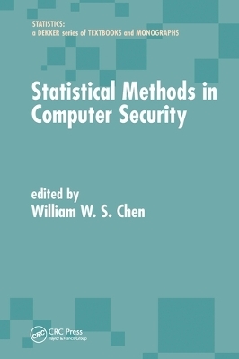 Statistical Methods in Computer Security - 