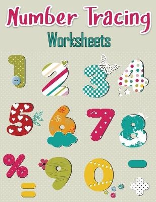 Number Tracing Book for Preschoolers