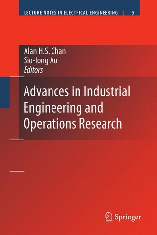 Advances in Industrial Engineering and Operations Research