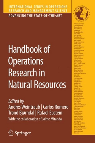 Handbook of Operations Research in Natural Resources