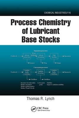 Process Chemistry of Lubricant Base Stocks - Thomas R. Lynch