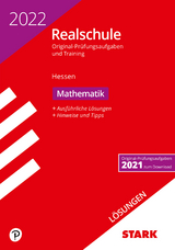 STARK Lösungen zu Original-Prüfungen und Training Realschule 2022 - Mathematik - Hessen - 