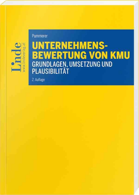Unternehmensbewertung von KMU - Erich Pummerer