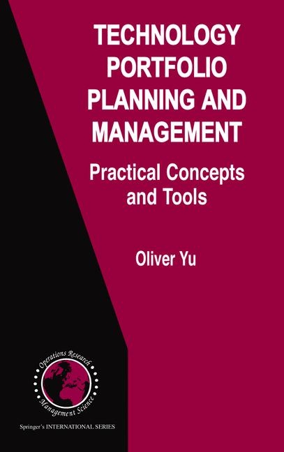 Technology Portfolio Planning and Management -  Oliver Yu