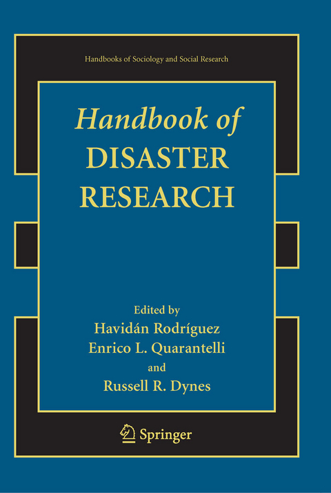 Handbook of Disaster Research - 