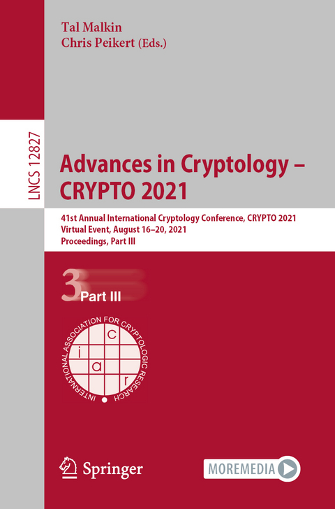 Advances in Cryptology – CRYPTO 2021 - 