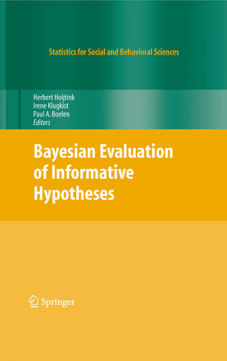 Bayesian Evaluation of Informative Hypotheses