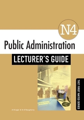 Public Administration N4 Lecturer's Guide