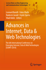 Advances in Internet, Data & Web Technologies - 