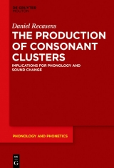 The Production of Consonant Clusters -  Daniel Recasens