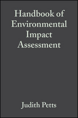 Handbook of Environmental Impact Assessment, Volume 2 - 