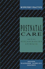 Postnatal Care - Alexander, Jo; etc.