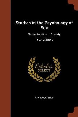 Studies in the Psychology of Sex