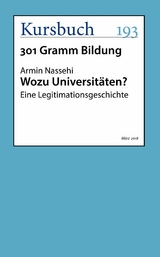 Wozu Universit&auml;ten? - Armin Nassehi