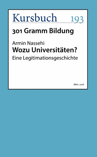 Wozu Universitäten?