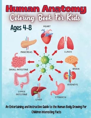 Human Anatomy Coloring Book - Rhea Stokes