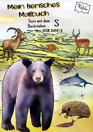 Mein tierisches Malbuch