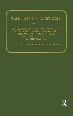 Kings Customs - Henry Atton, Henry H. Holland
