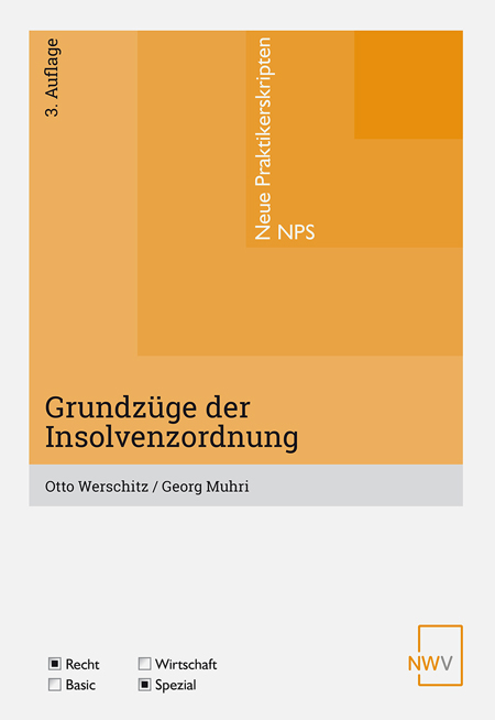 Grundz&uuml;ge der Insolvenzordnung - Otto Werschitz, Georg Muhri